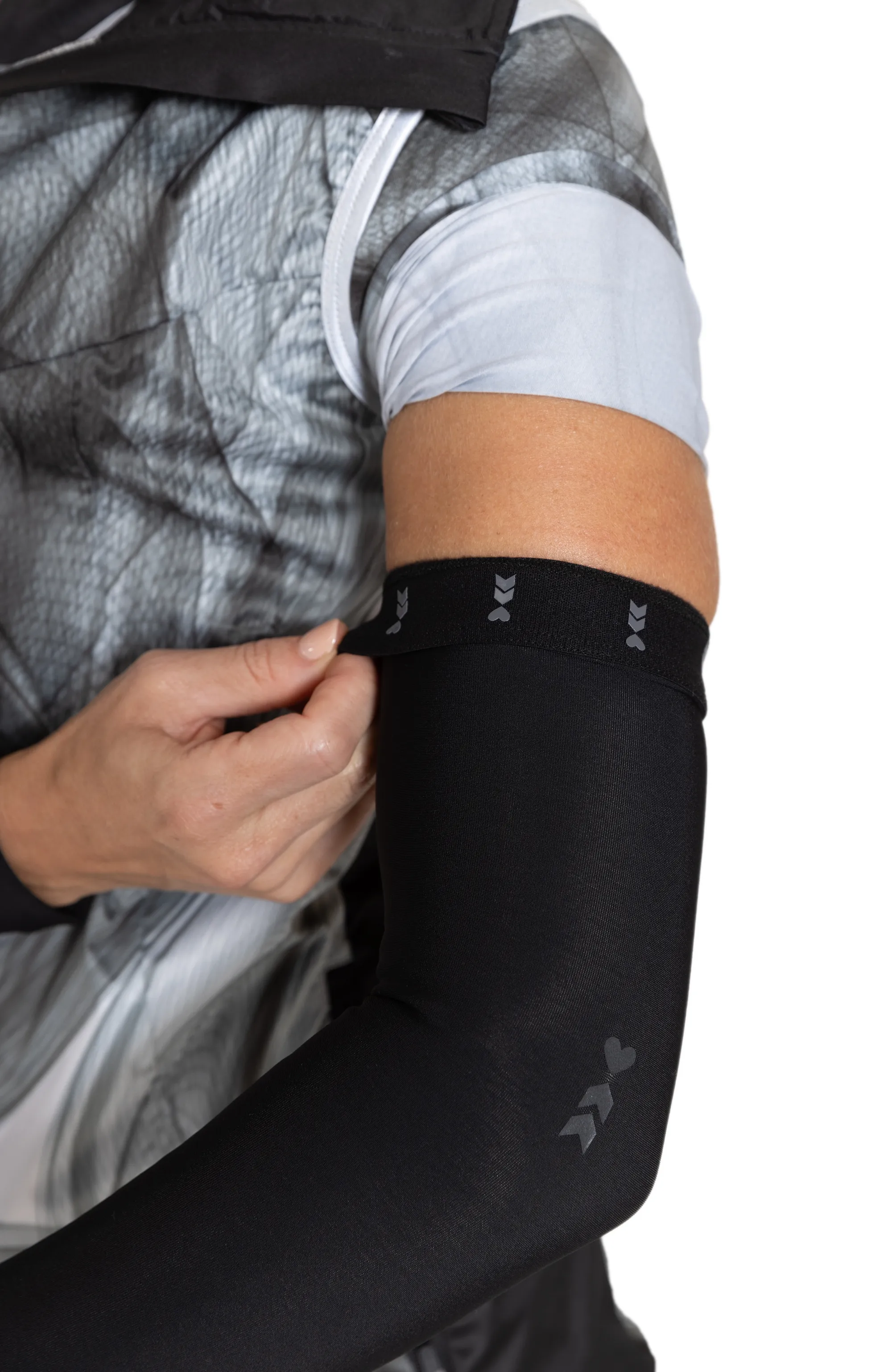 Little Black Thermal Arm Warmers