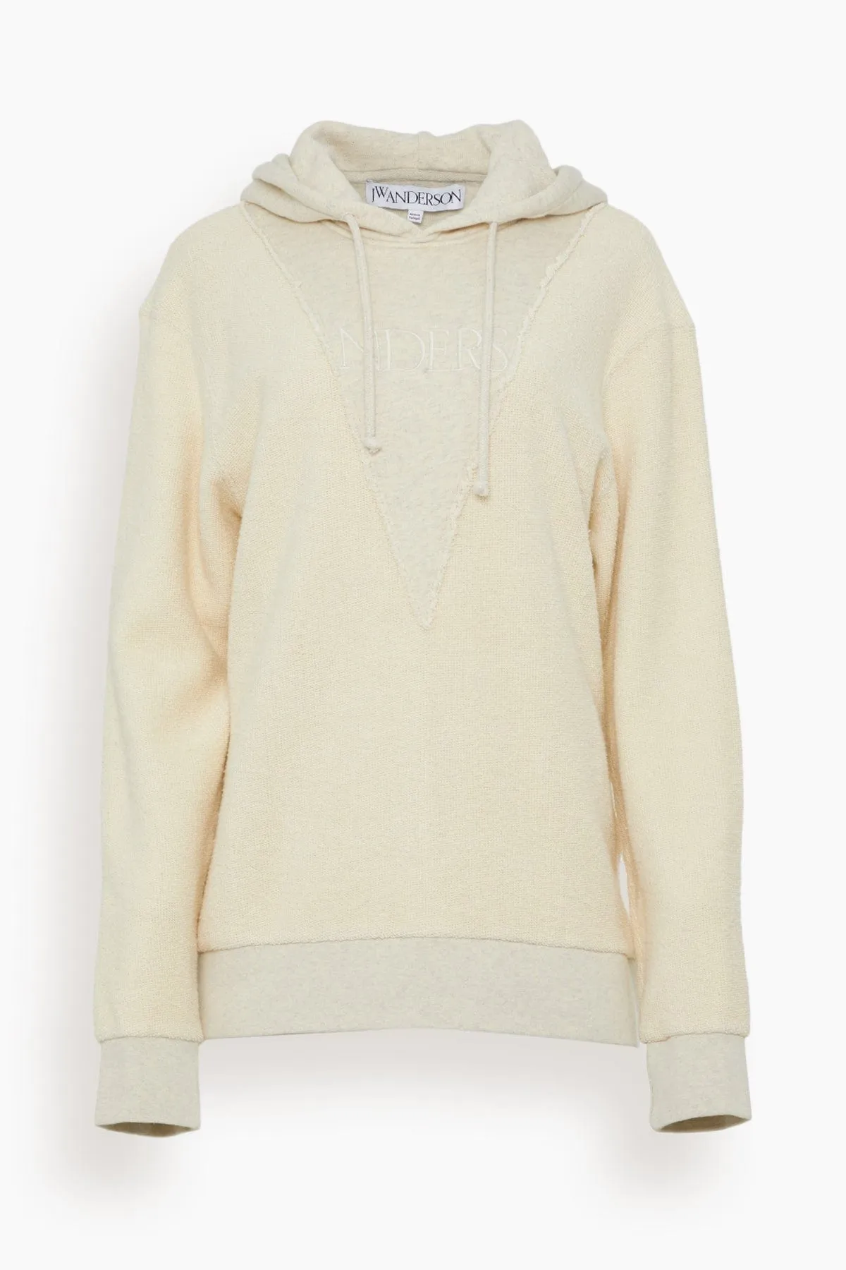 Logo Reverse Hoodie in Oatmeal