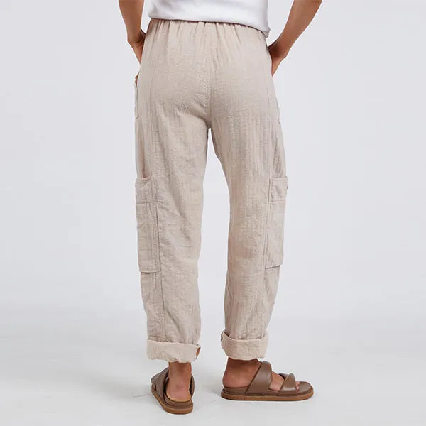 Luca Cargo Pant - Oatmeal