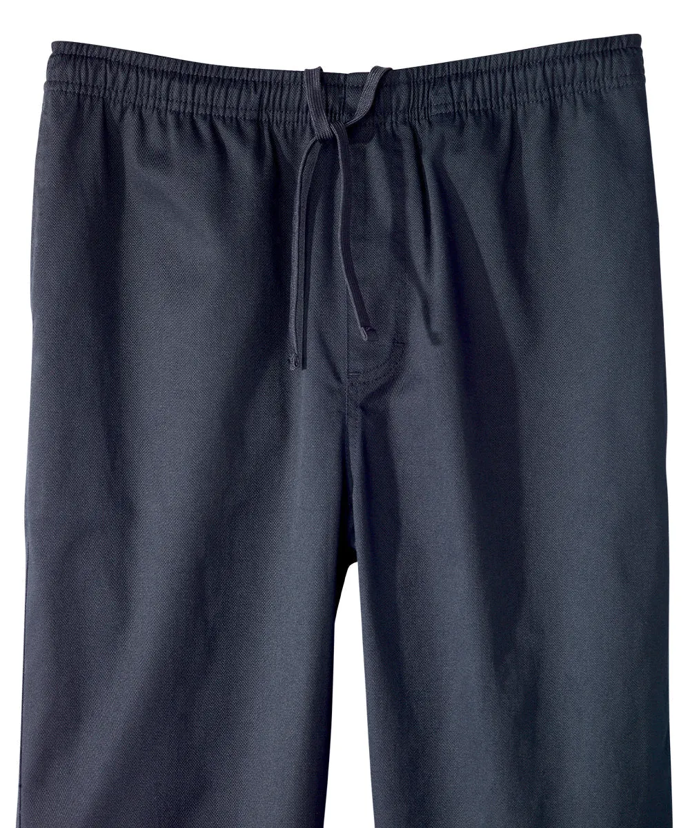 Men's Cotton Pants with Elastic Waist