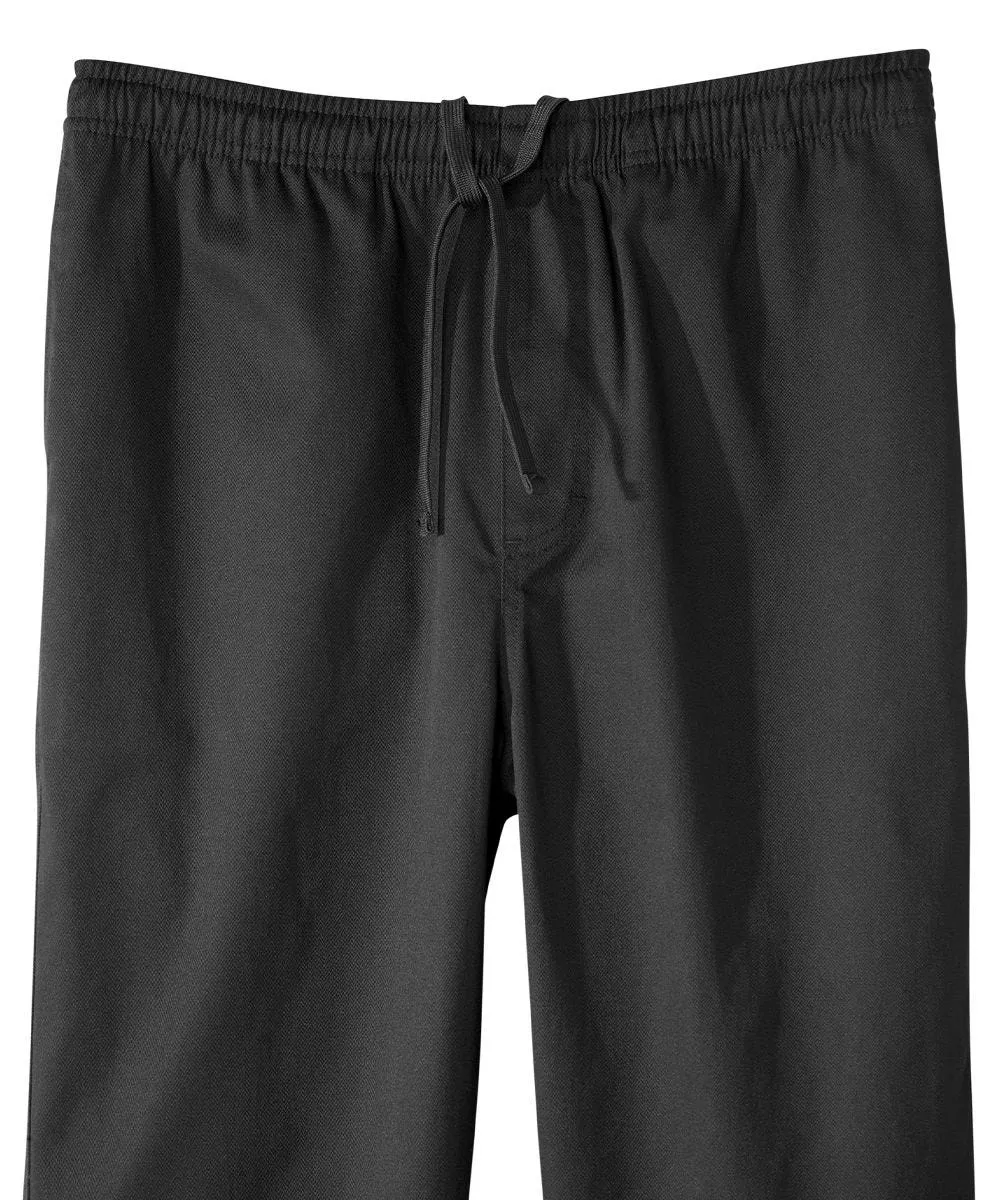 Men's Cotton Pants with Elastic Waist