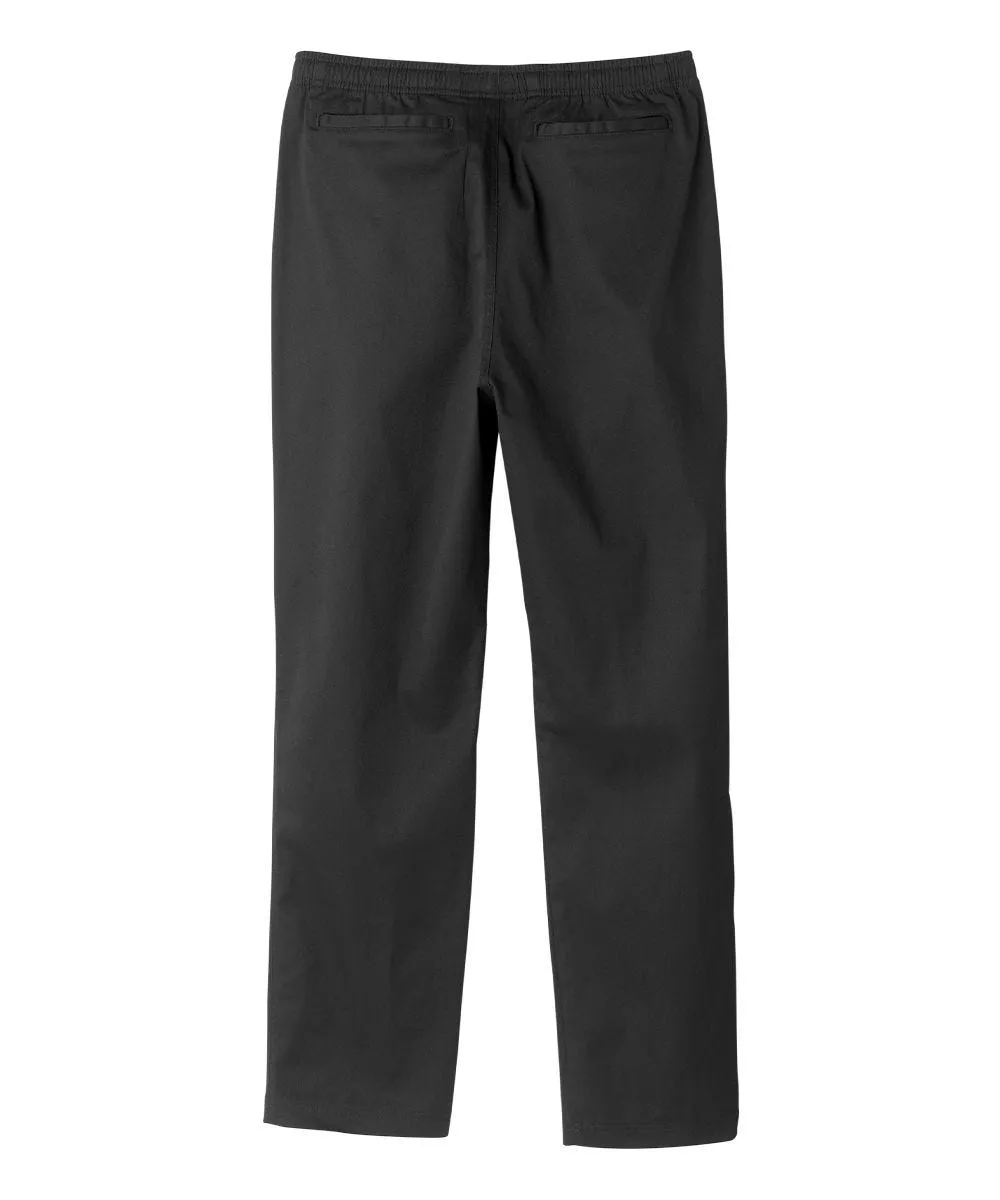 Men's Cotton Pants with Elastic Waist