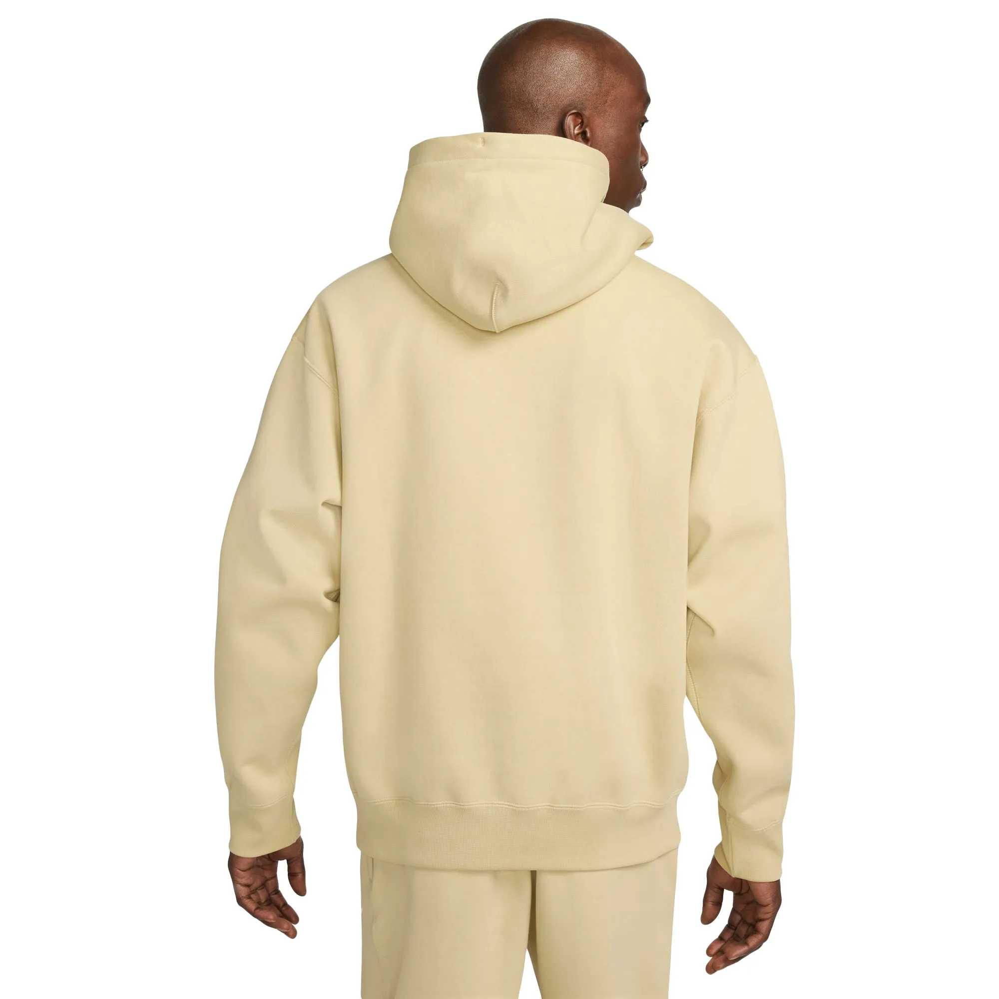 Nike Solo Swoosh Hoodie Team Gold/White DX1355-783