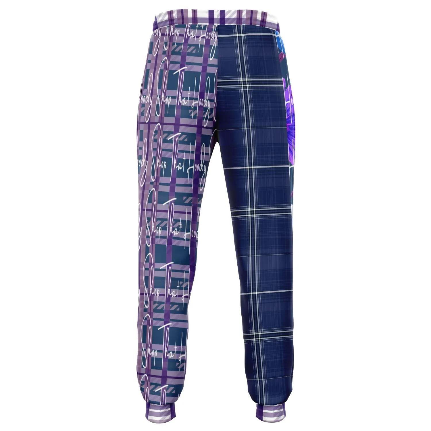 Norma Jean Purple Floral Fleece Joggers