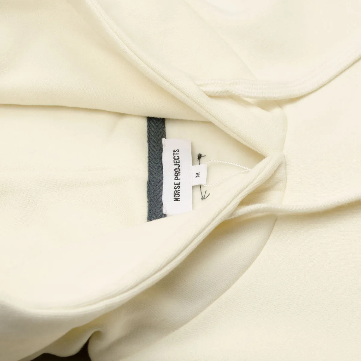 Norse Projects - Arne Organic Brushed Cotton Hoodie - Ecru