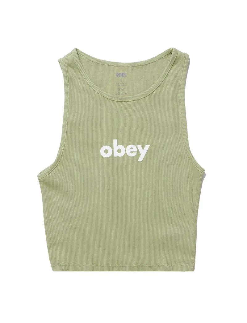 Obey Lower Case Vest Fern