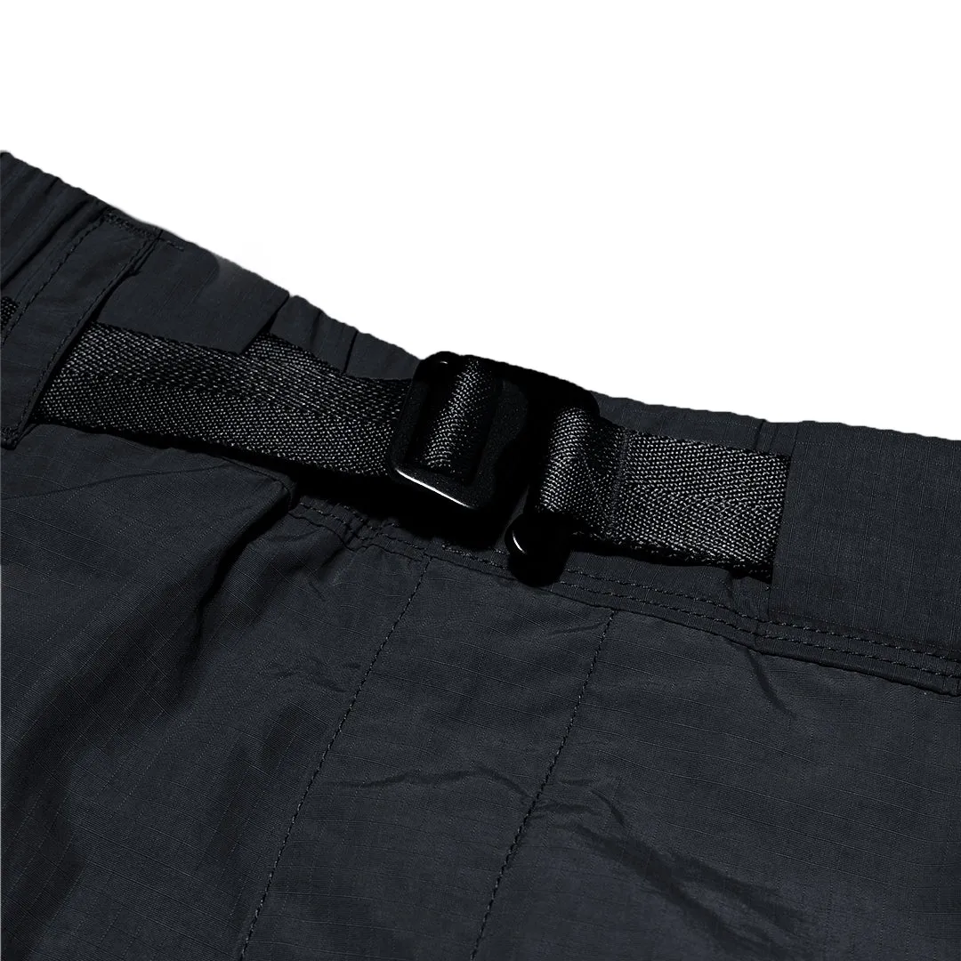 OPEN DIALOGUE 3D POCKET PANTS-BLACK