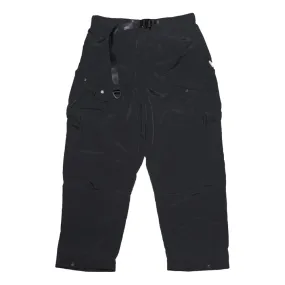 OPEN DIALOGUE 3D POCKET PANTS-BLACK