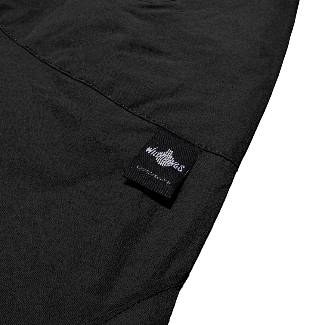 OPEN DIALOGUE OPEN DIALOGUE X WILDTHINGS KNEE PLEATED CARGO PANTS-BLACK