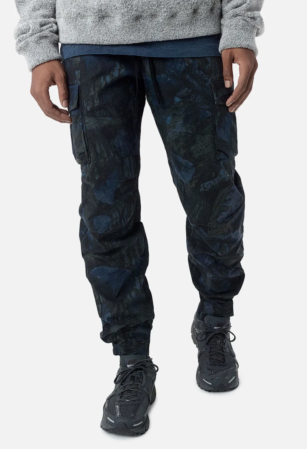 Panorama Cargo Pants / Tree Camo Navy