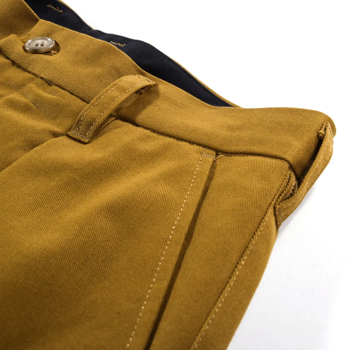 POLYPLOID CARGO TUCK PANTS C MUSTARD