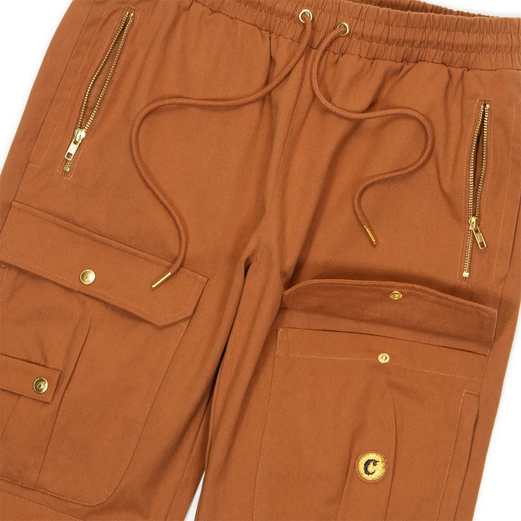 PROHIBITION DUCK CANVAS CARGO PANT CAMEL