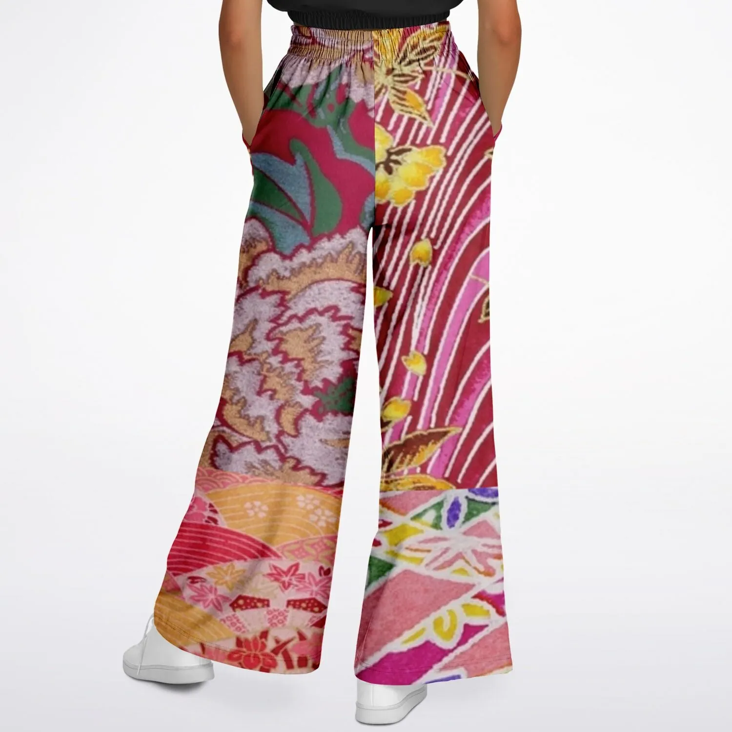 Queen Lili'uokalani Eco-Poly Stretchy Phat Bellbottoms