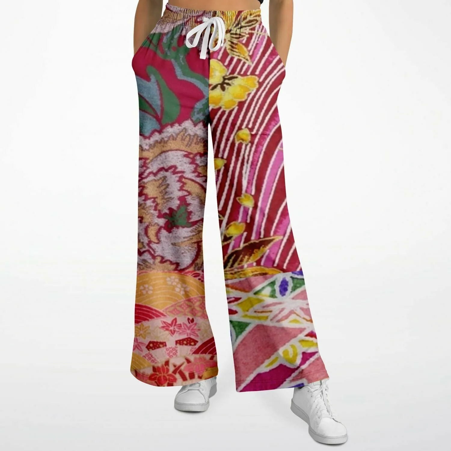 Queen Lili'uokalani Eco-Poly Stretchy Phat Bellbottoms