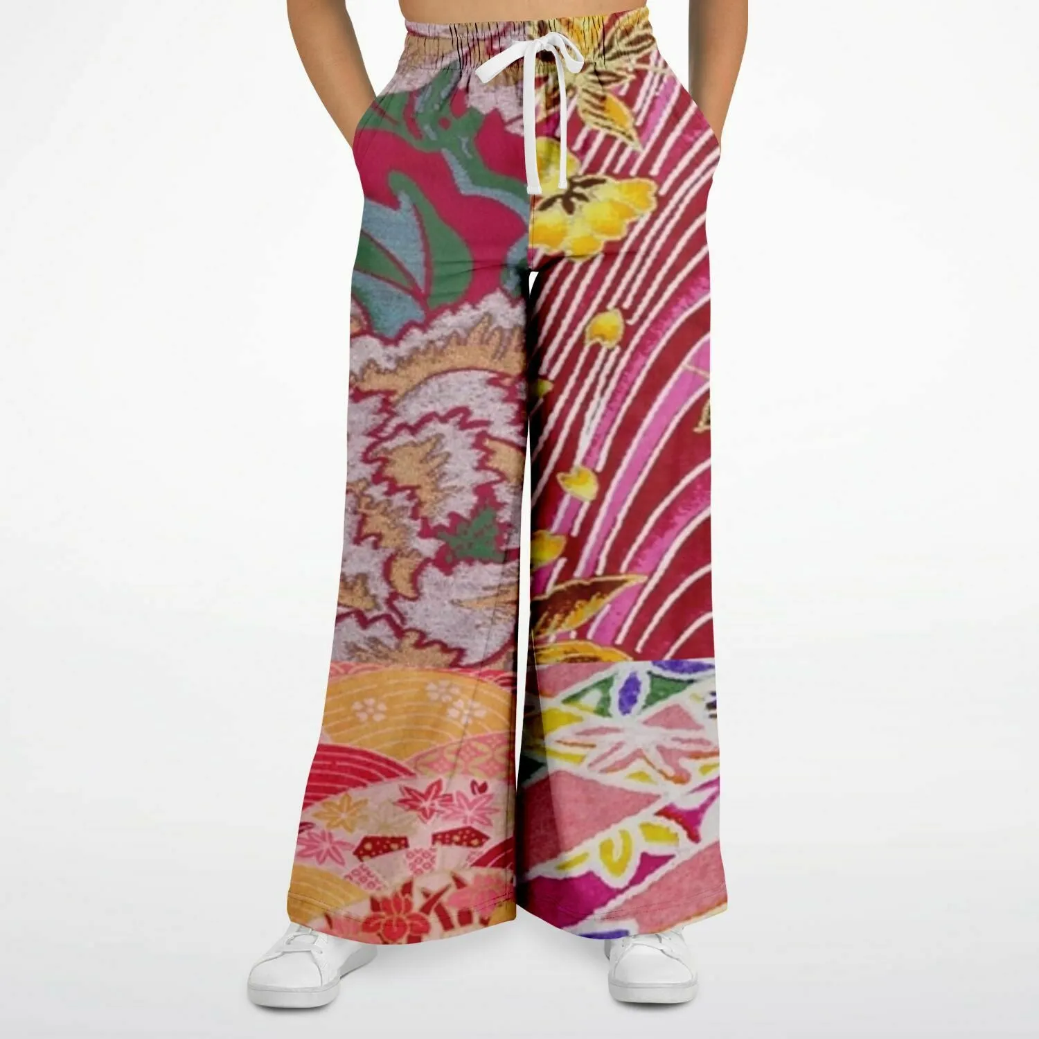 Queen Lili'uokalani Eco-Poly Stretchy Phat Bellbottoms