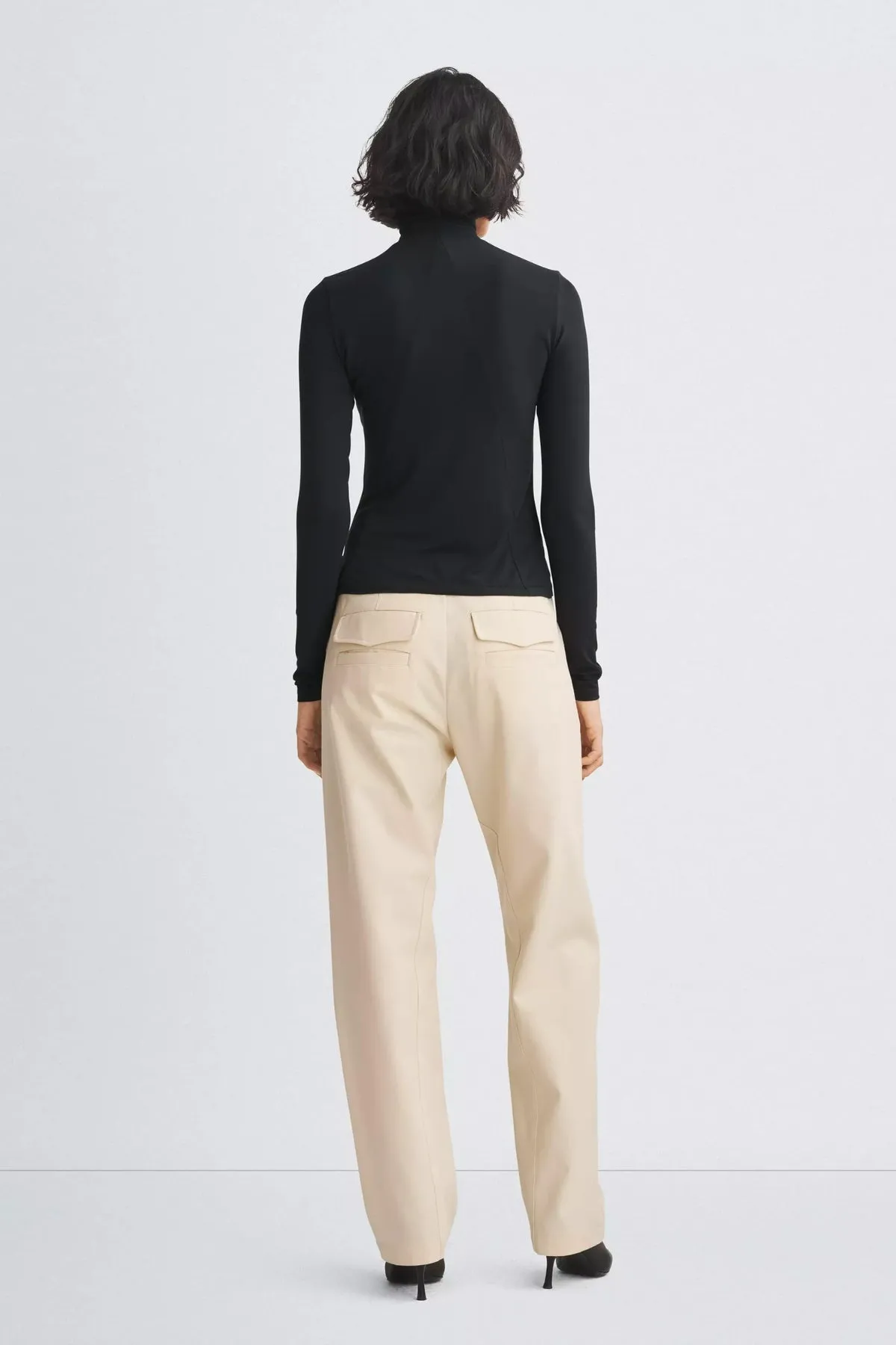 Rag & Bone Malia Japanese Twill Cargo Pants - Ecru