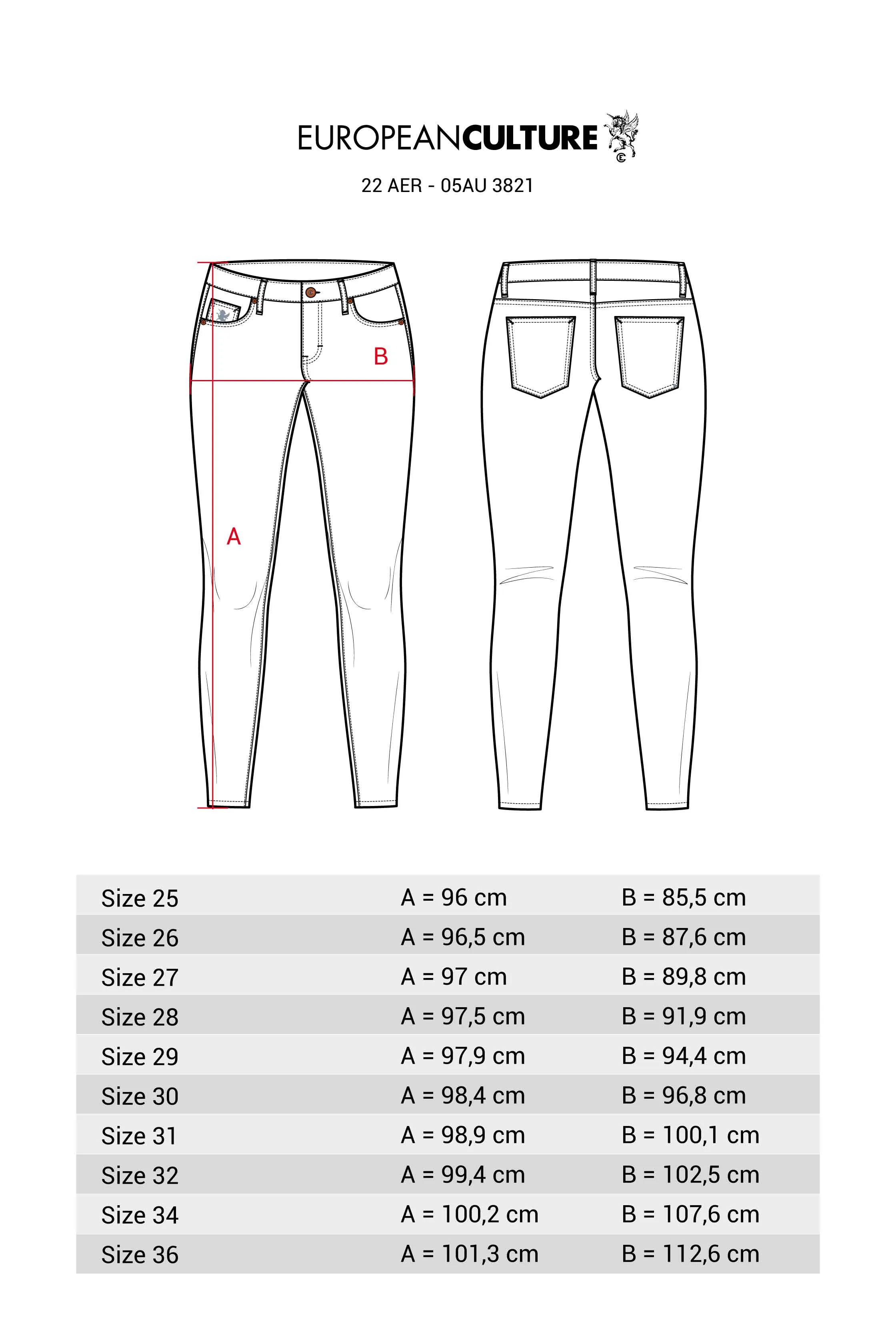 Skinny-Fit Pants Garment Dyed 05AU 3821