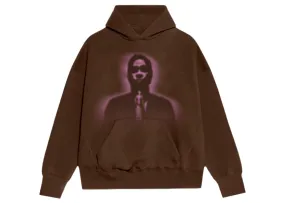 Sp5der Thug Hoodie Angel Brown