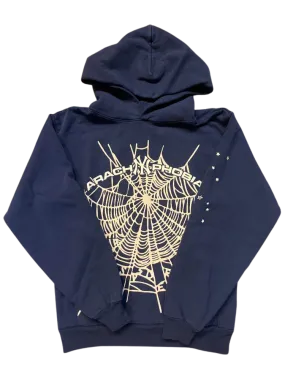 Sp5der Yankees Hoodie Navy