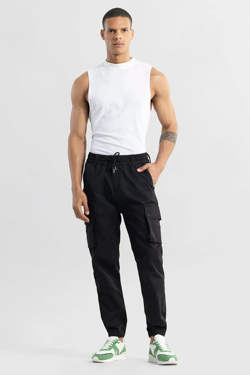 Stiller Black Cargo Pant