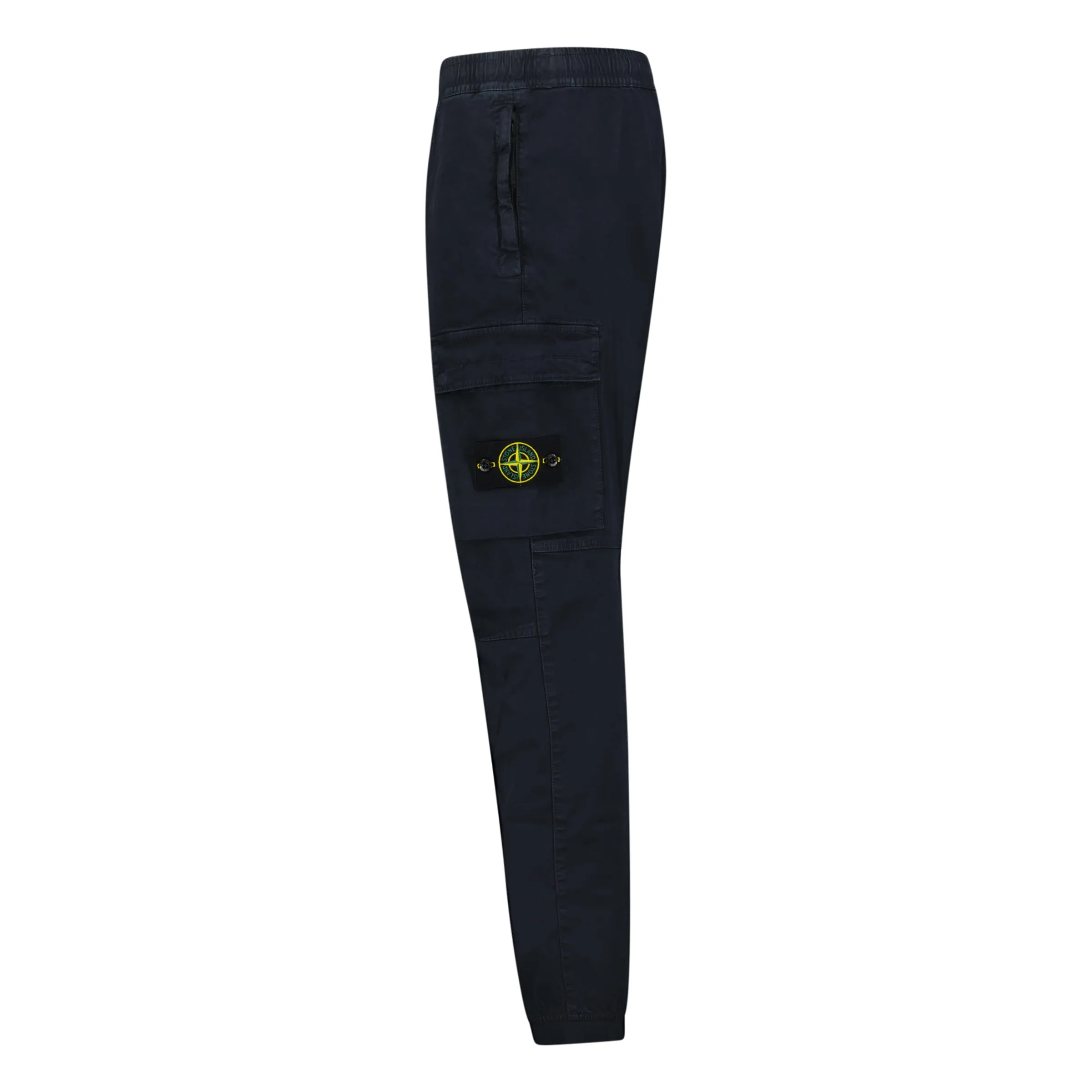 STONE ISLAND CARGO PANTS NAVY BLUE - CUFFED BOTTOMS