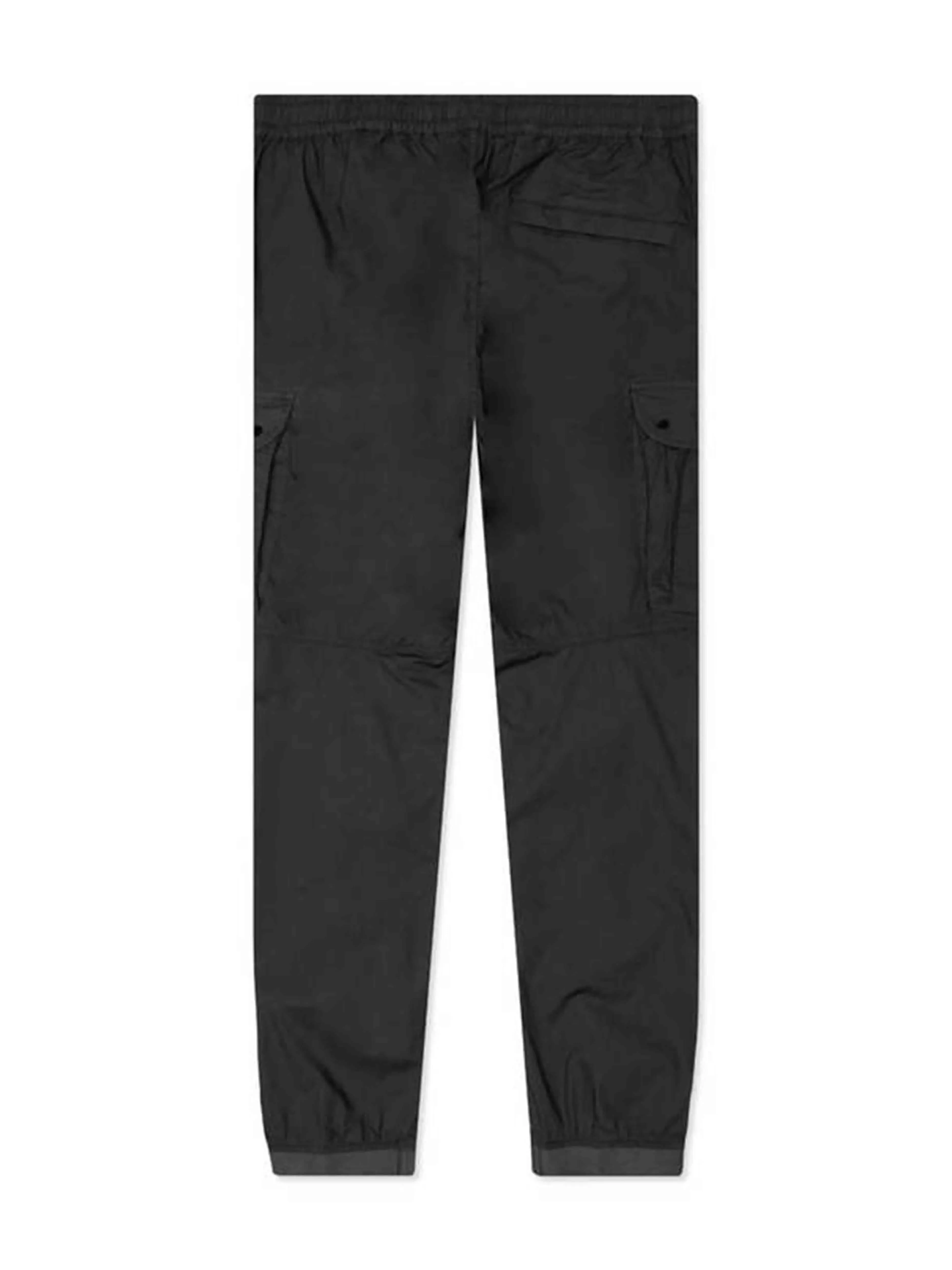 Stone Island Cotton Stretch Cargo Pants Charcoal