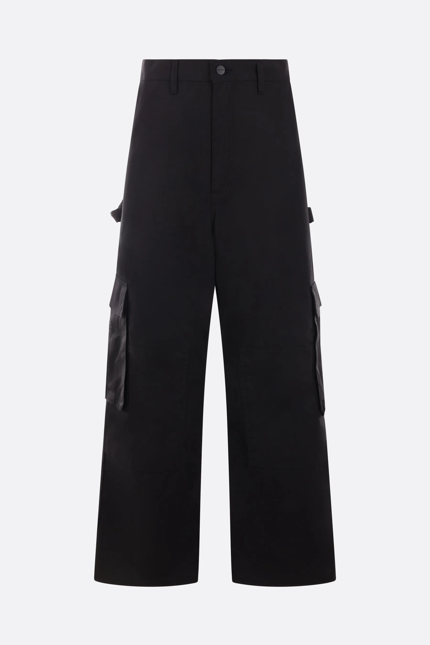 technical canvas oversized cargo pants