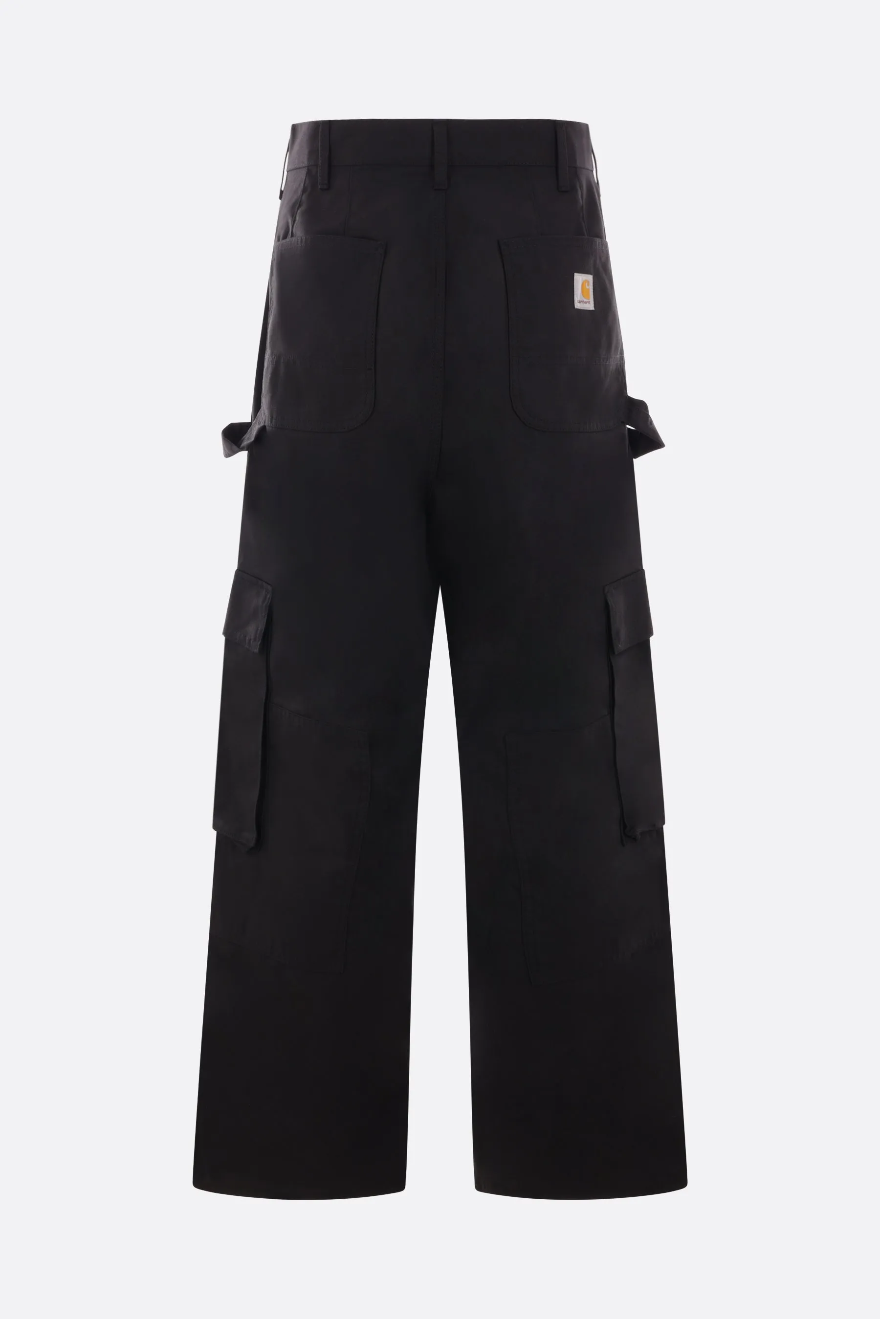 technical canvas oversized cargo pants