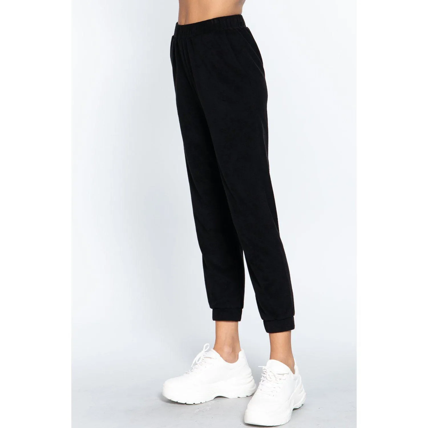 Terry Towelling Long Jogger Pants