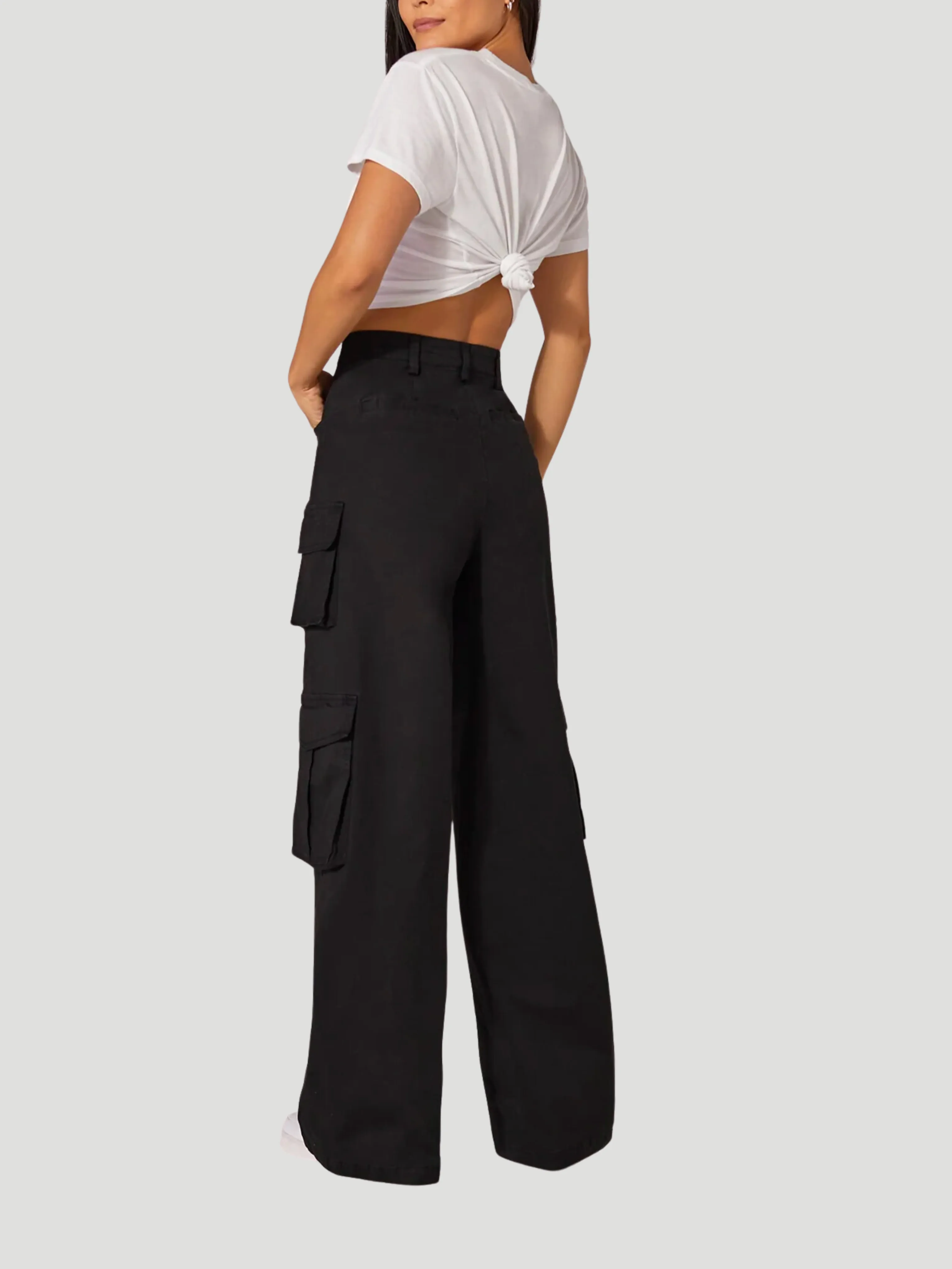 The Favorite Cargo Pant in Black