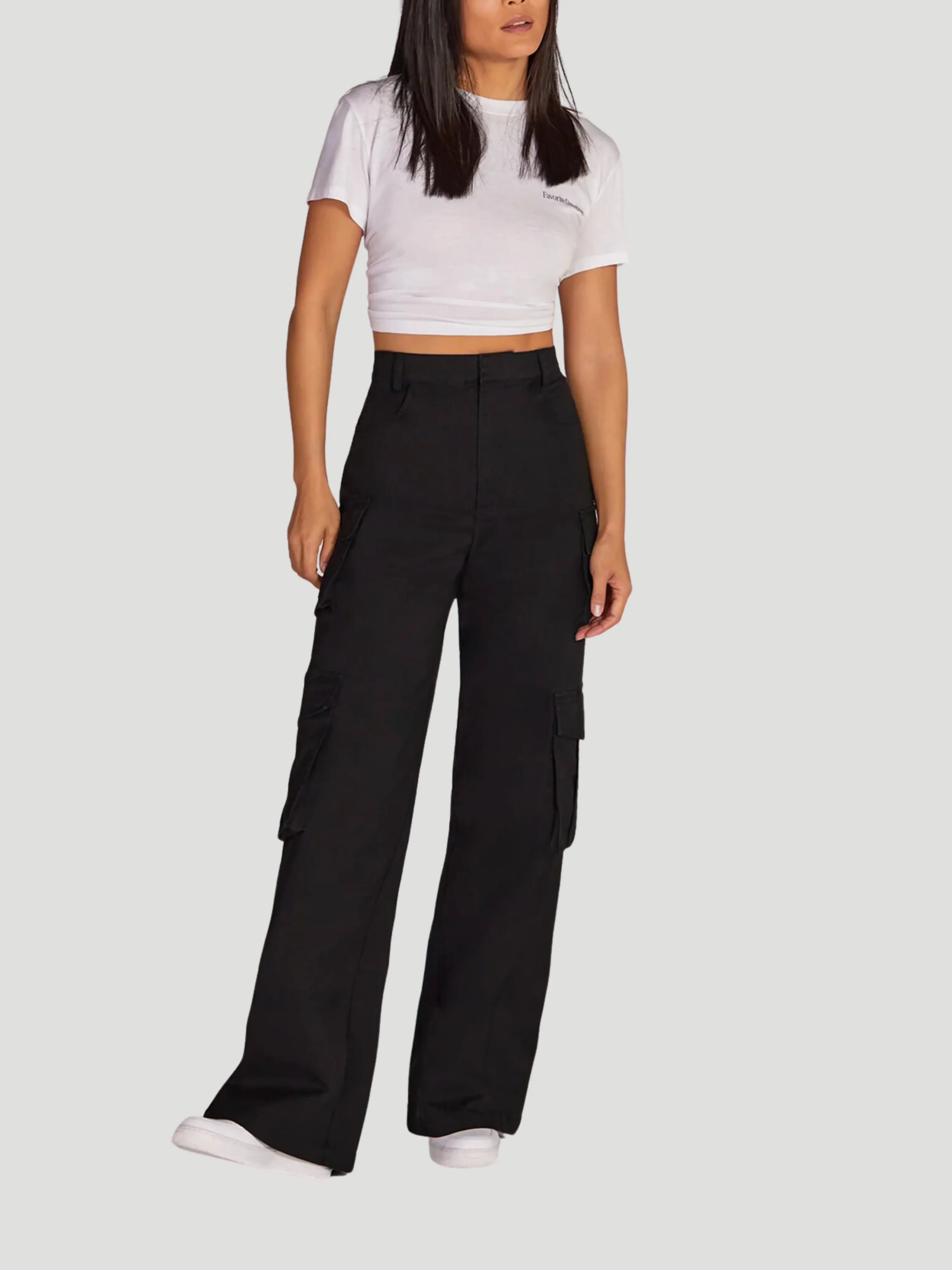 The Favorite Cargo Pant in Black