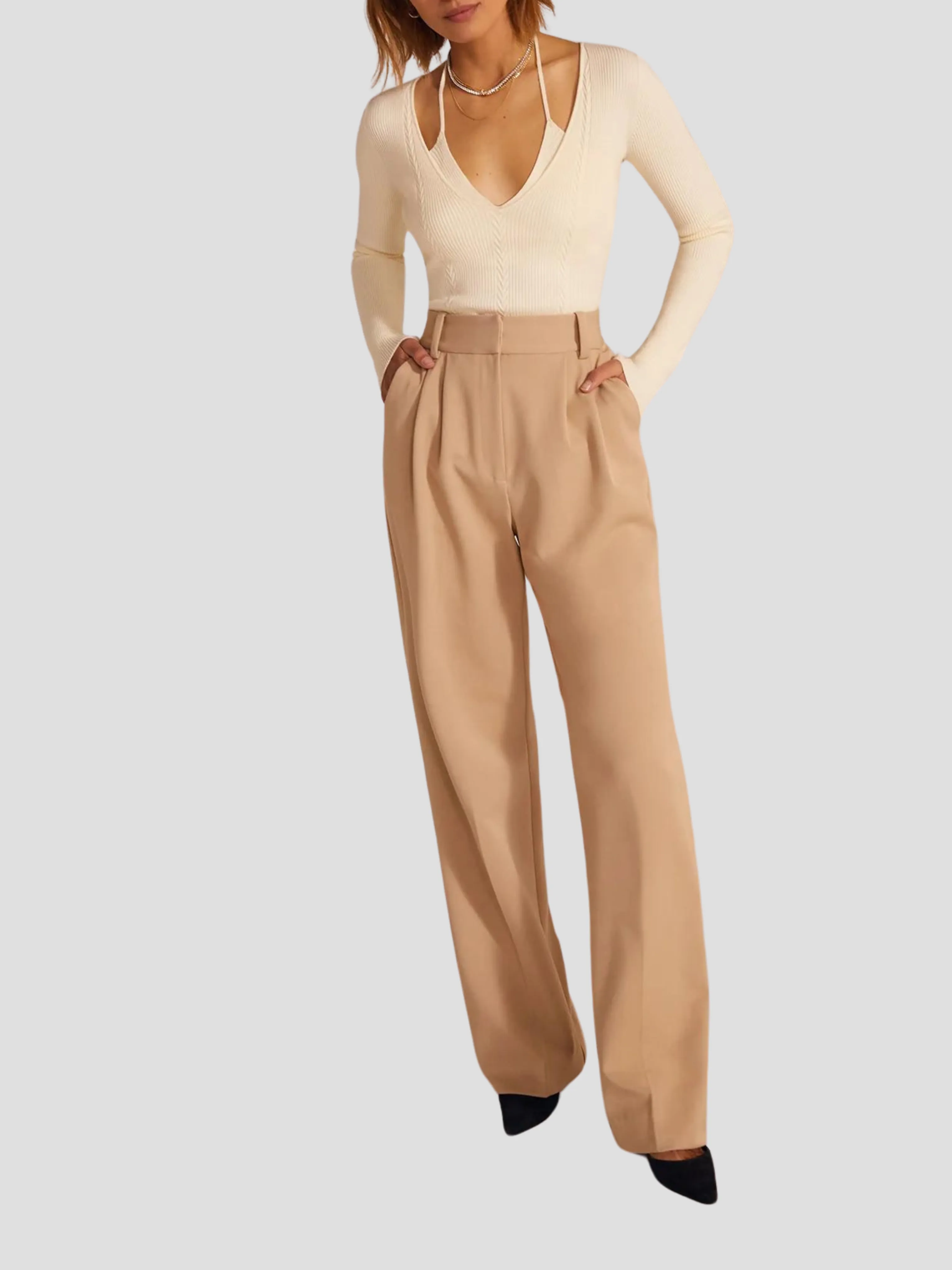 The Favorite Pant in Beige