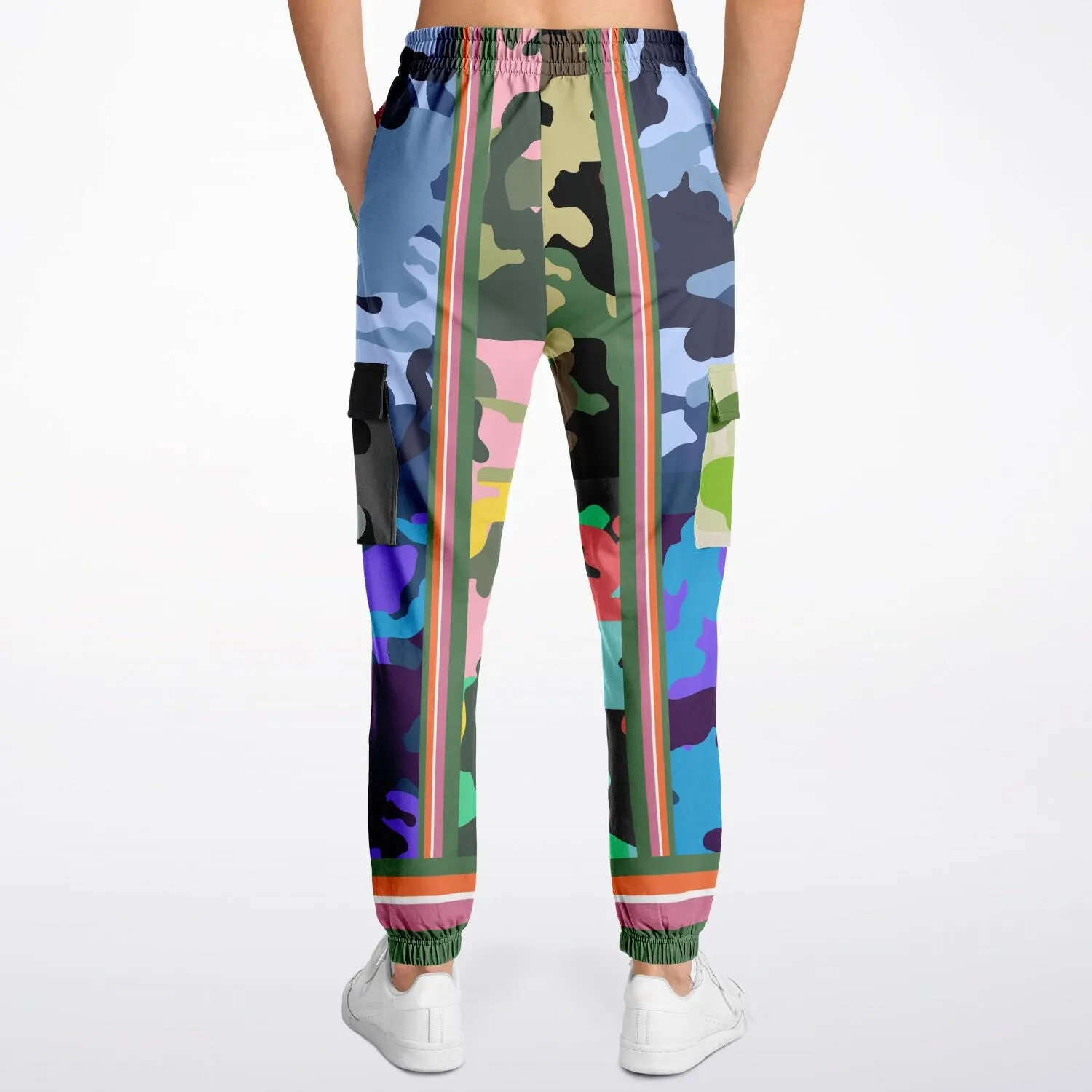 THS Snake Bite Camo Patchwork Unisex Cargo Sweats