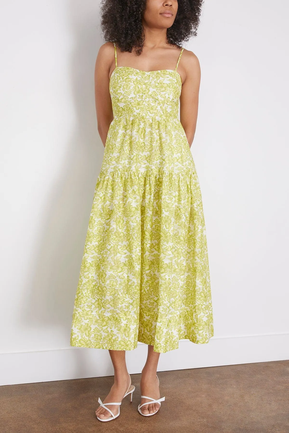 Verona Dress in Lime Multi (TS)