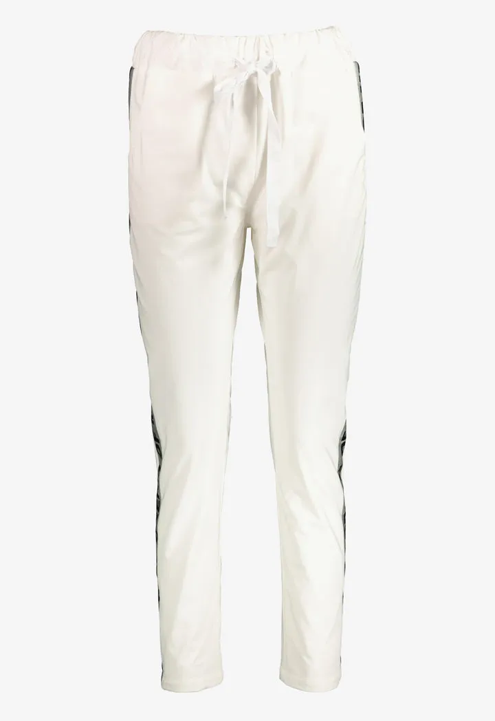 White Jogging Pants