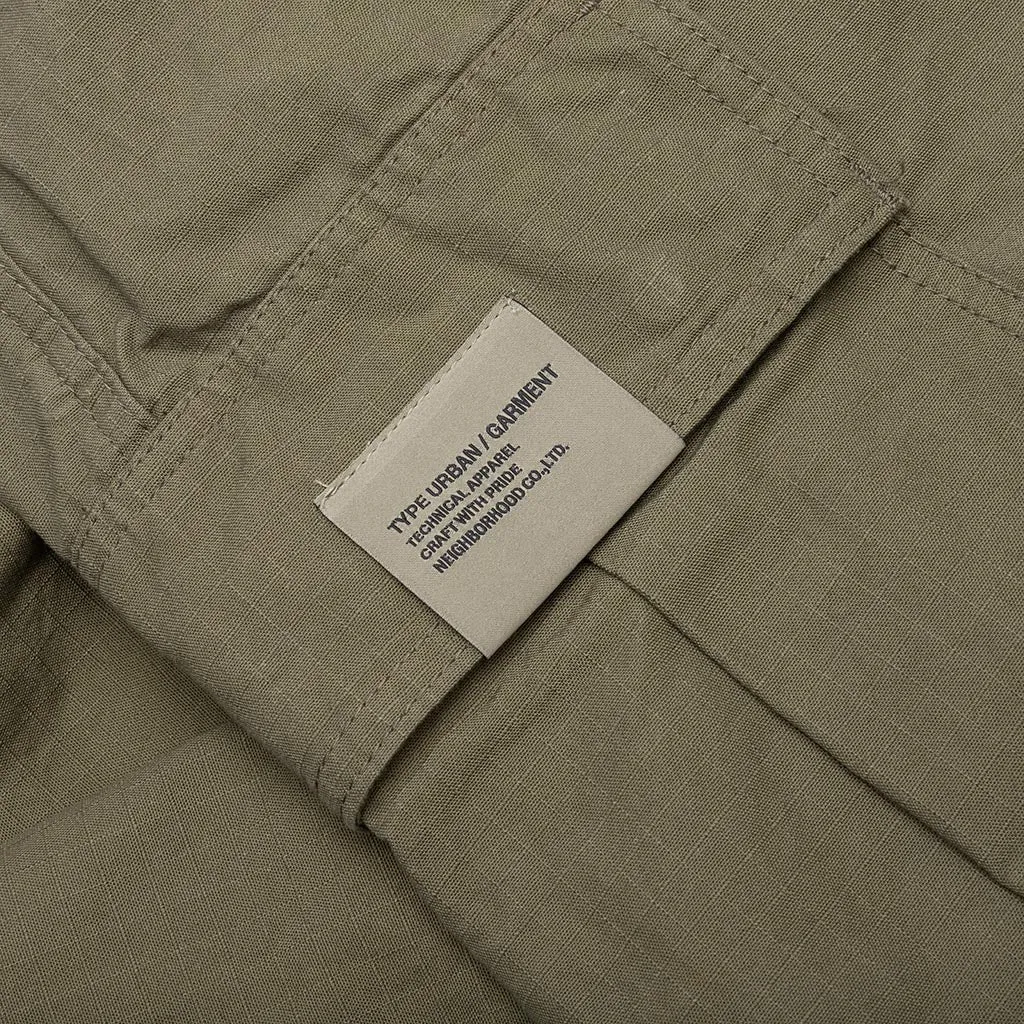 Wide Cargo Pants - Olive Drab