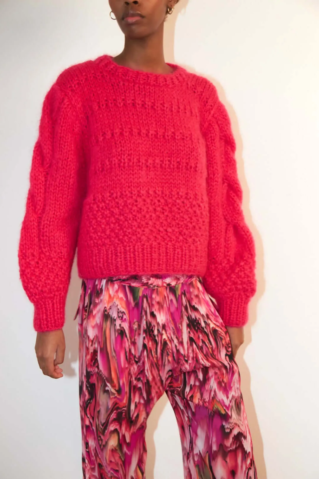 Wilma Pink Pullover | Pink