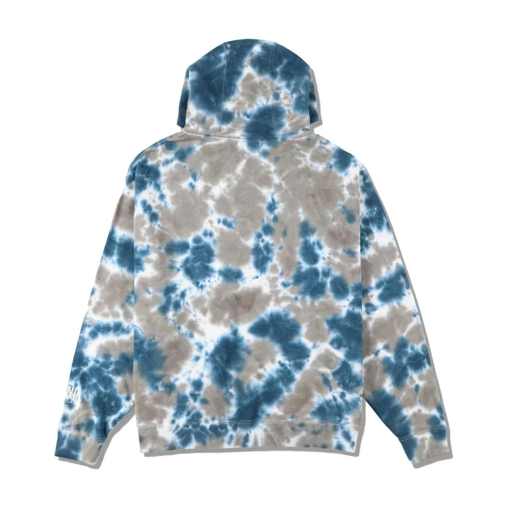 WIND AND SEA SEA TIEDYE HOODIE-BLUE