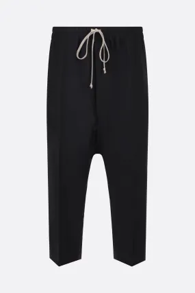 wool cropped pants