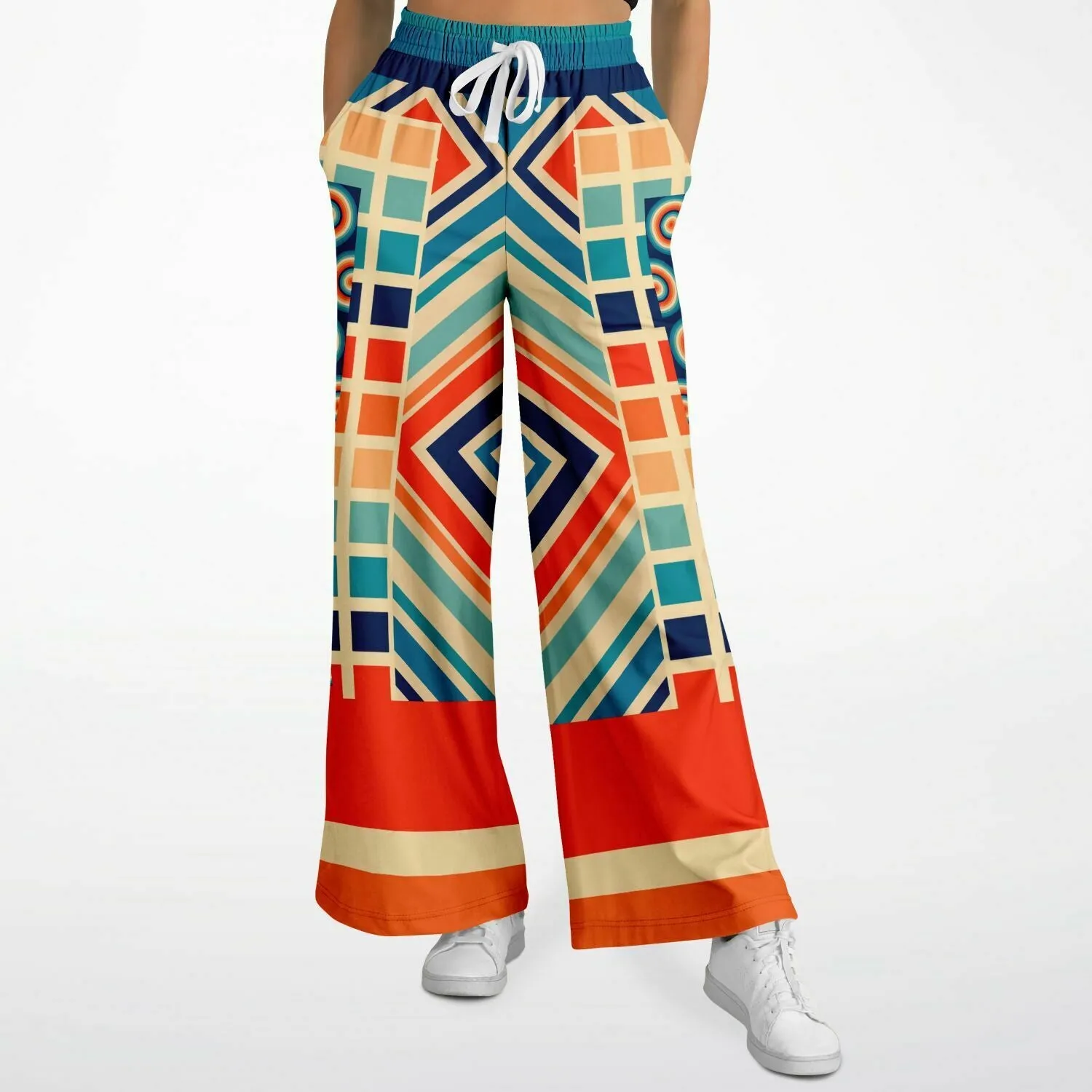 Ziggy Out Retro Eco-Poly Stretchy Phat Bellbottoms